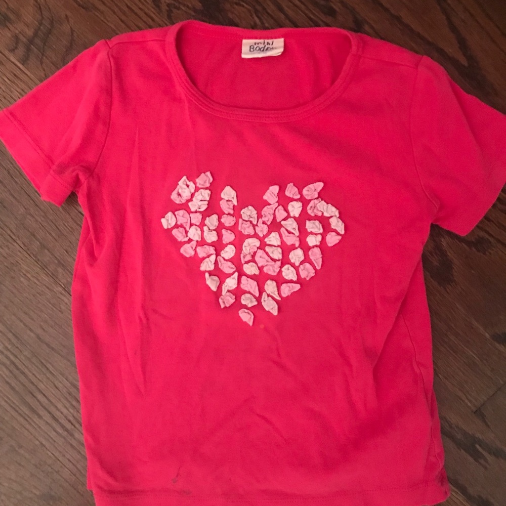 Mini Boden Heart T-Shirt
